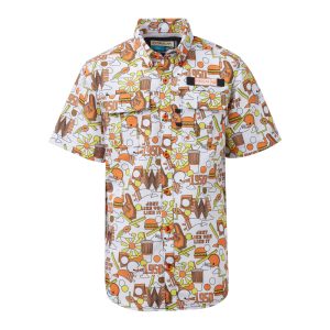 Magellan Outdoors x Whataburger Youth Happy Crazy Fun Fishing Shirt