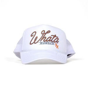 White Whata Foam Trucker Hat