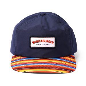 Navy Serape Hat